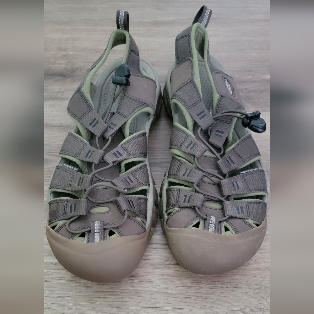 Keen Brown and Green Men's Sandals